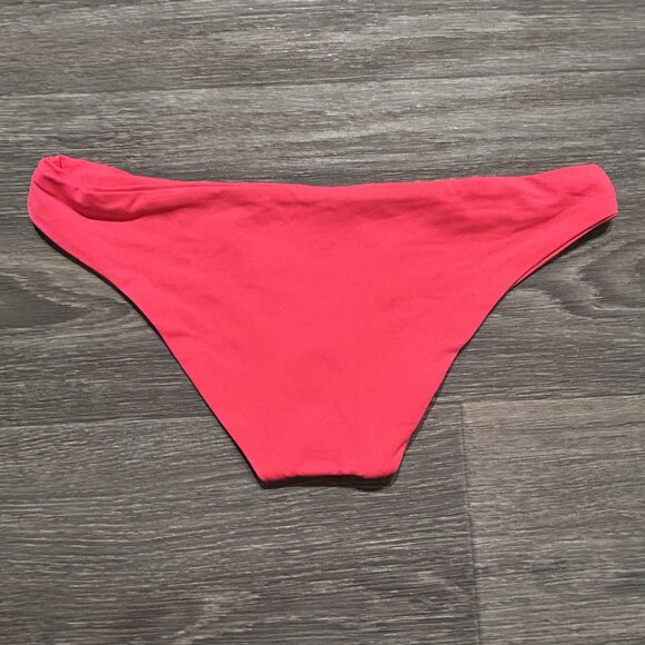 NWT L*Space Size XS Sandy Bikini Bottom Pink Hot Cherry LSSNC16 Hipster LSpace - Picture 4 of 9
